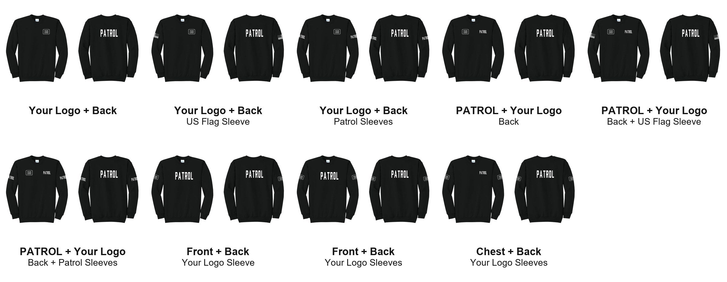 PATROL print layouts