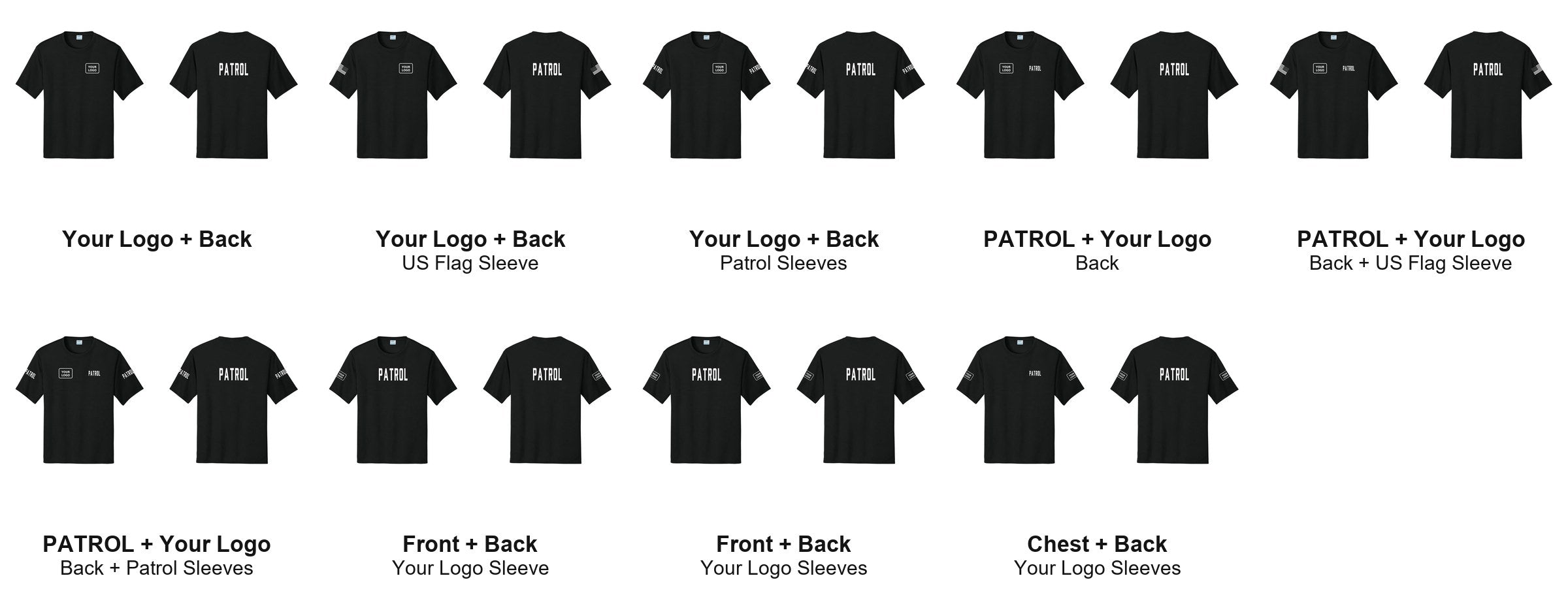 PATROL print layouts