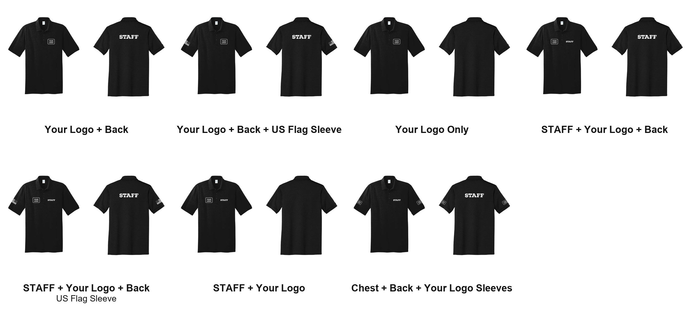 STAFF print layouts