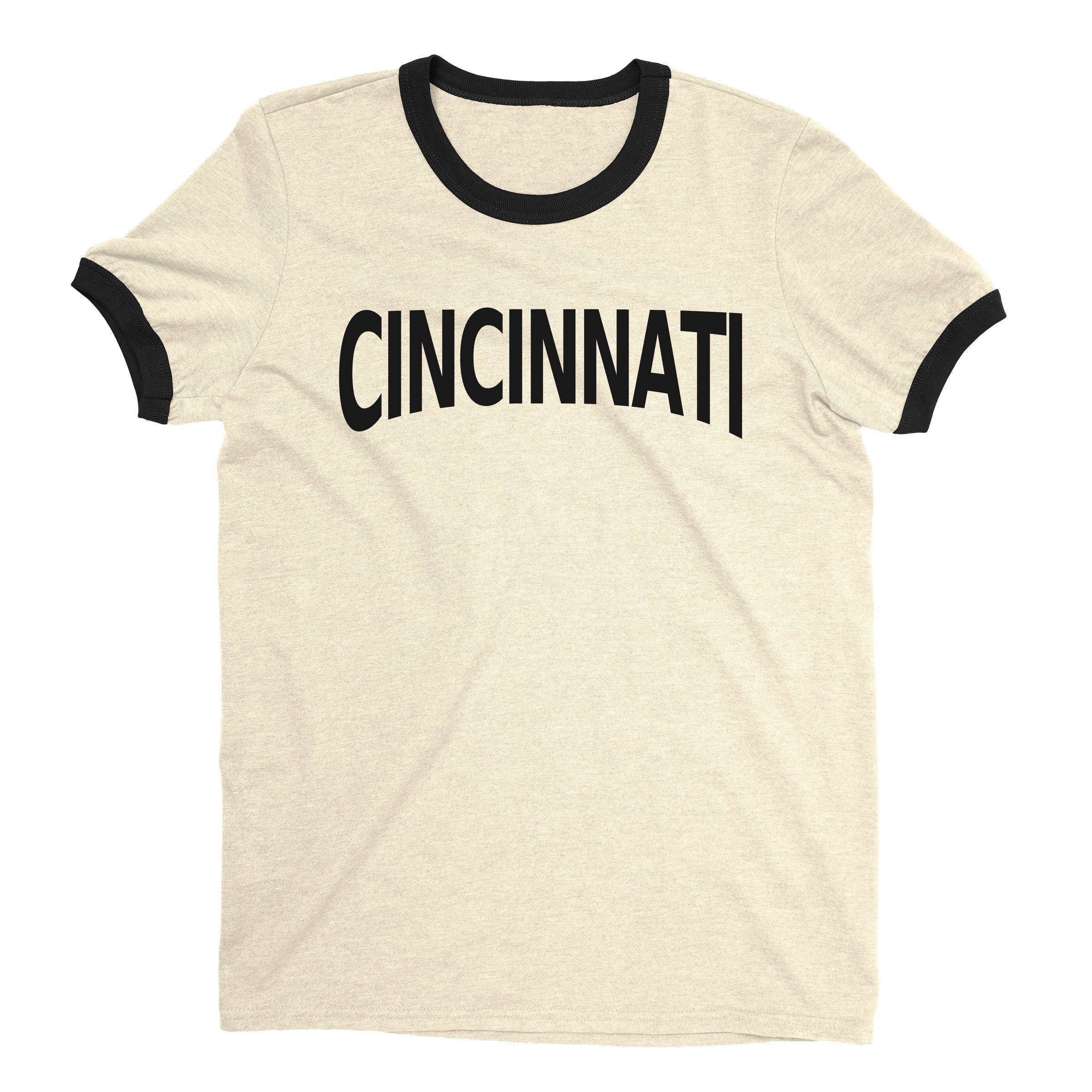 Cincinnati Ringer Tee — Natural
