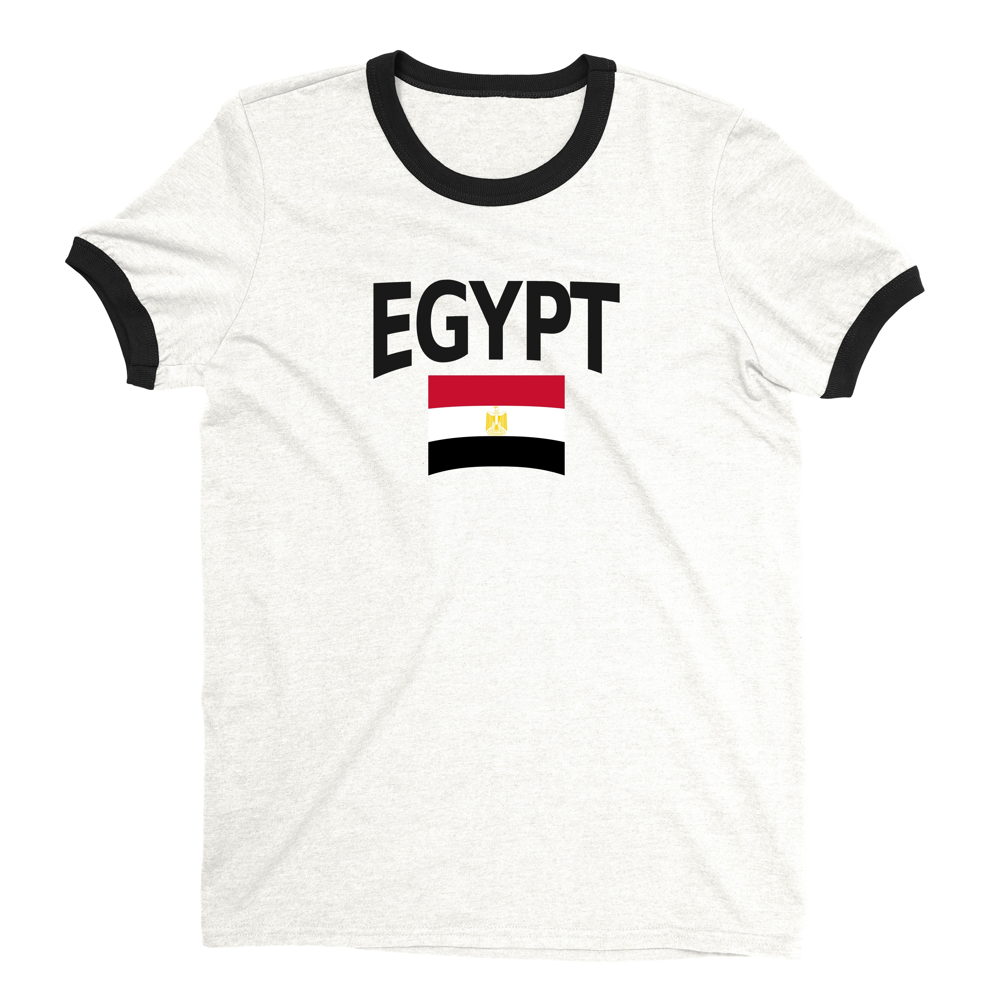 Egypt World Cup Ringer Tee Unisex T-Shirt -- NYC Factory