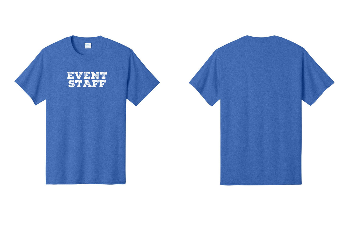 NYC Factory Event Staff T-Shirt - Front Only - Heather Royal