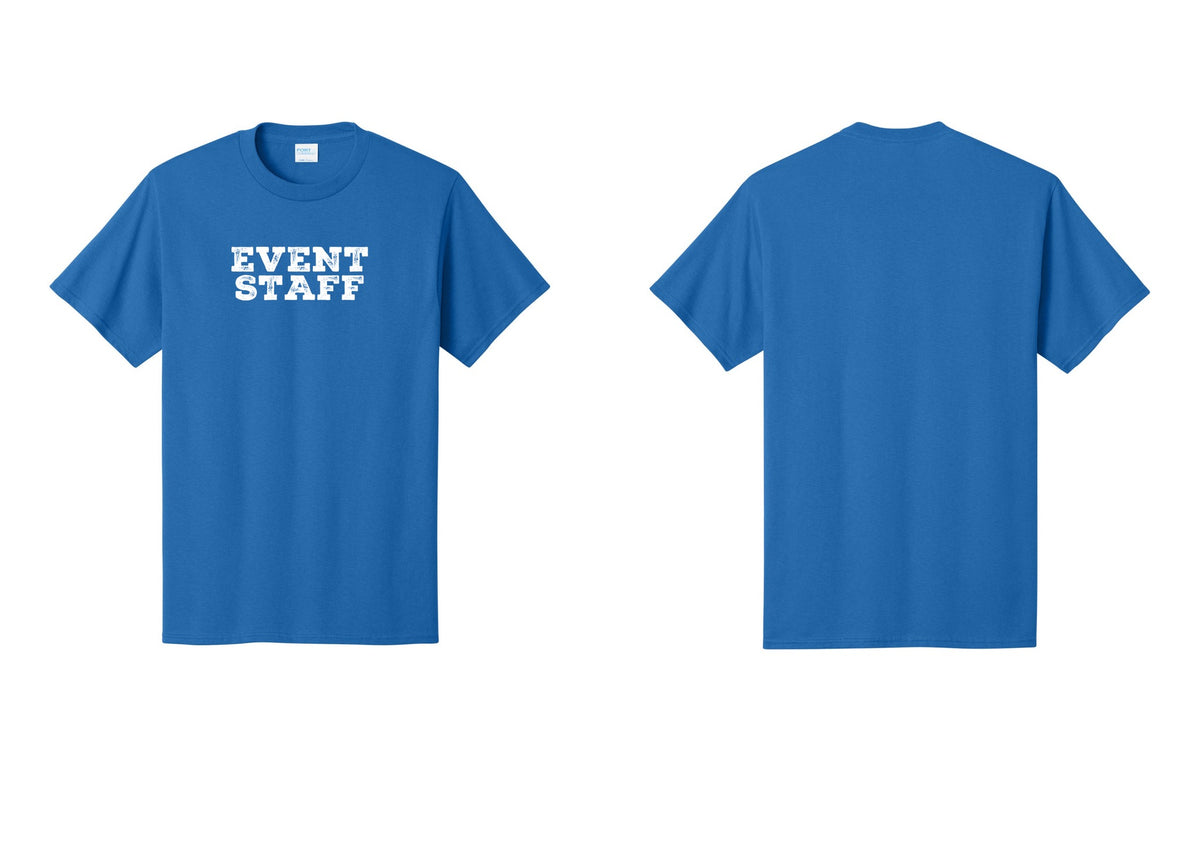 NYC Factory Event Staff T-Shirt - Front Only - Royal
