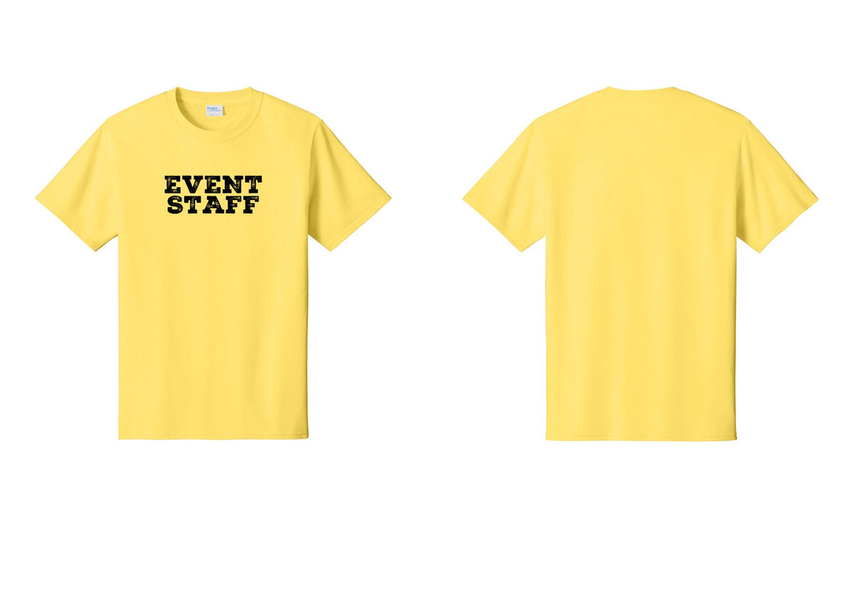 NYC Factory Event Staff T-Shirt - Front Only - Yellow
