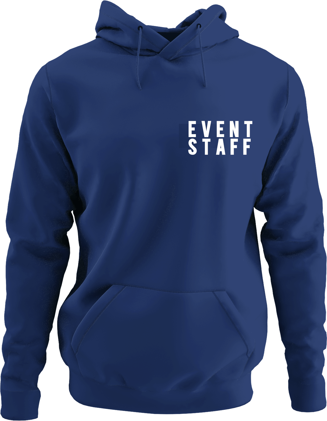 NYC FACTORY Mens EVENT STAFF Cotton Fleece Pullover Hoodie Sweatshirt