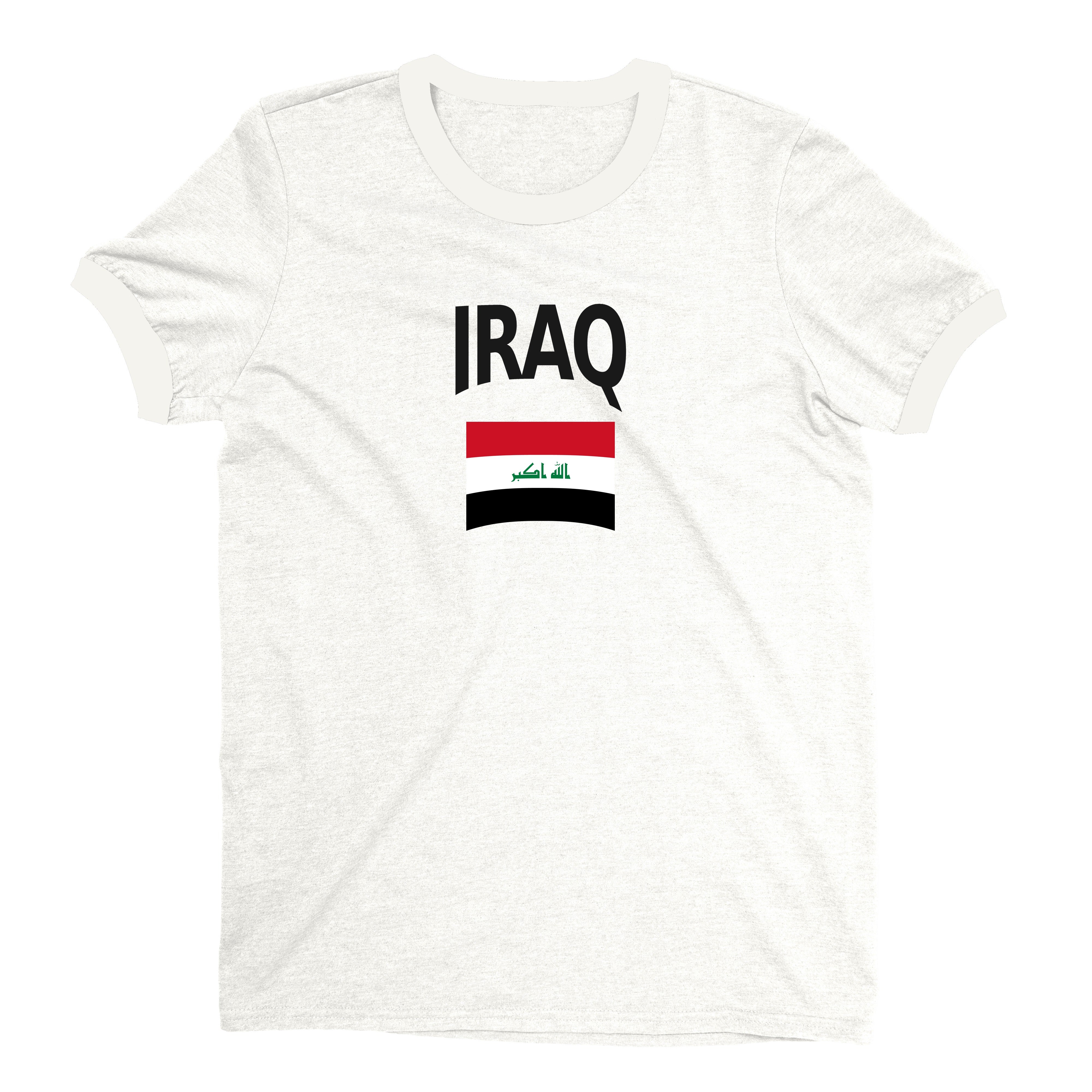 Iraq World Cup Plain Tee Unisex T-Shirt -- NYC Factory