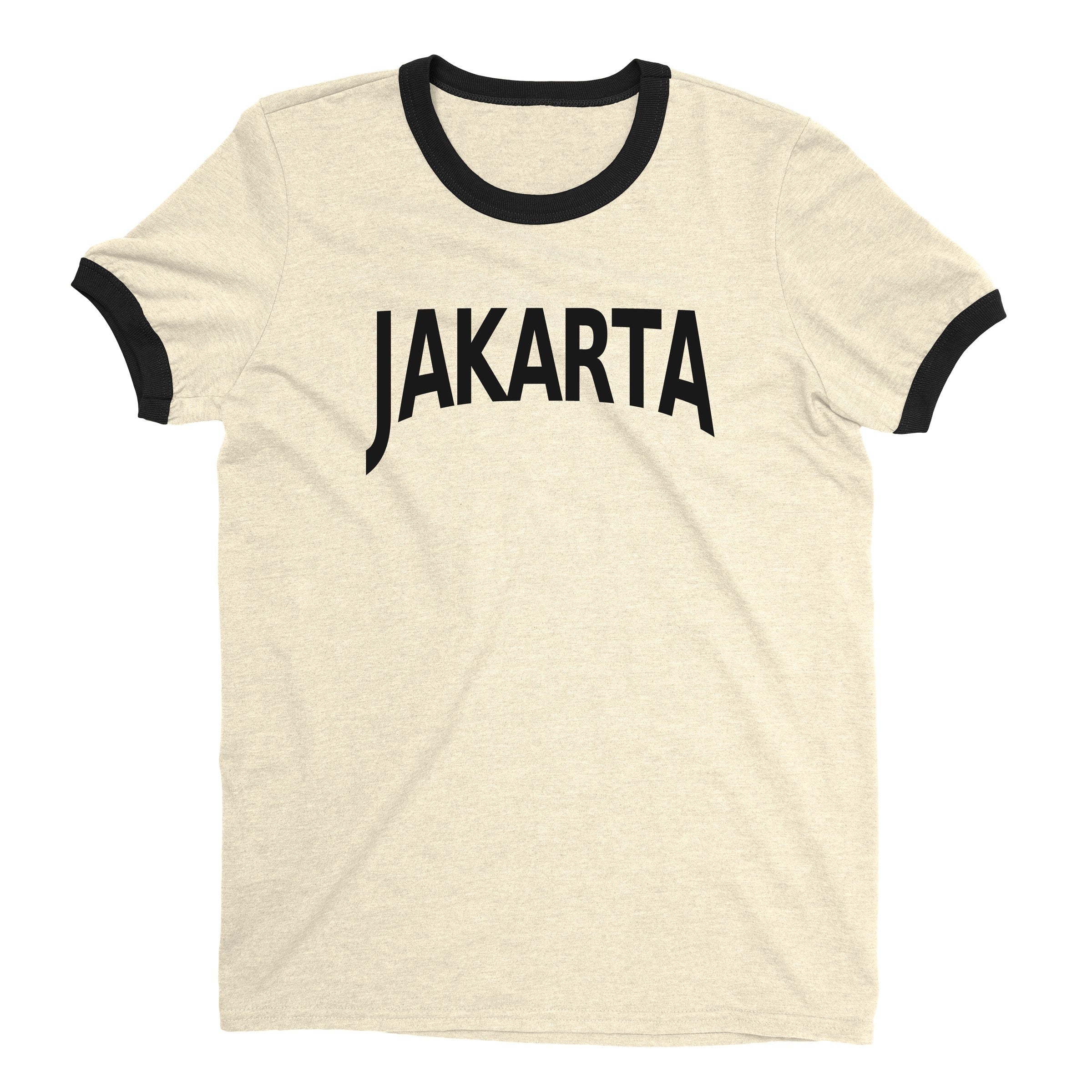 Jakarta Ringer Tee — Natural