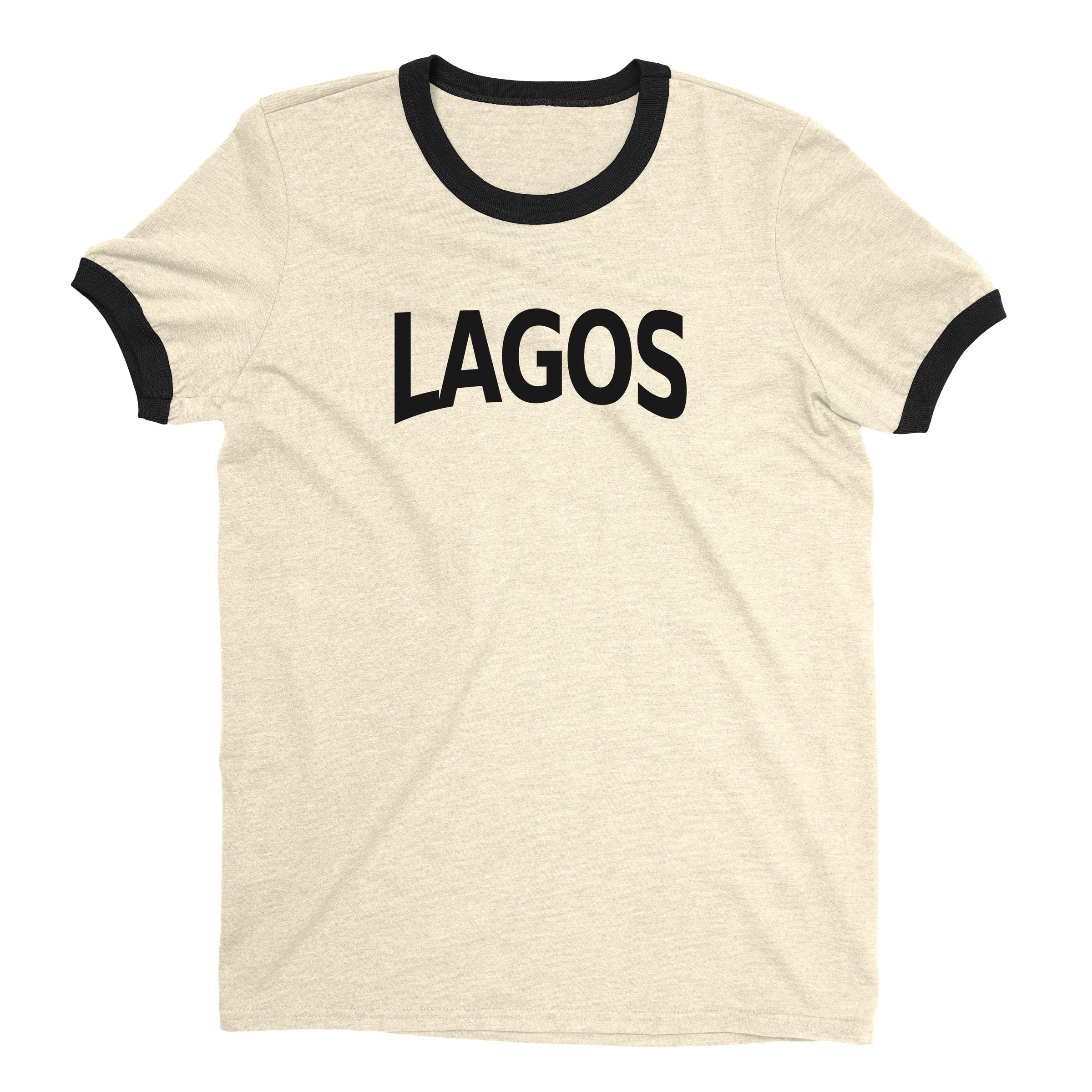 Lagos Ringer Tee — Natural