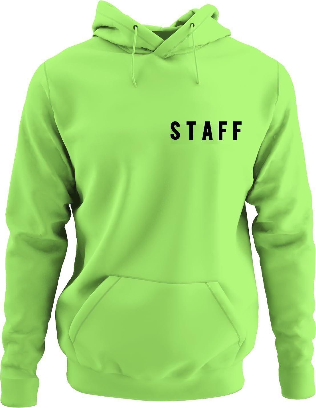 NYC FACTORY Mens EVENT STAFF Cotton Fleece Pullover Hoodie Sweatshirt