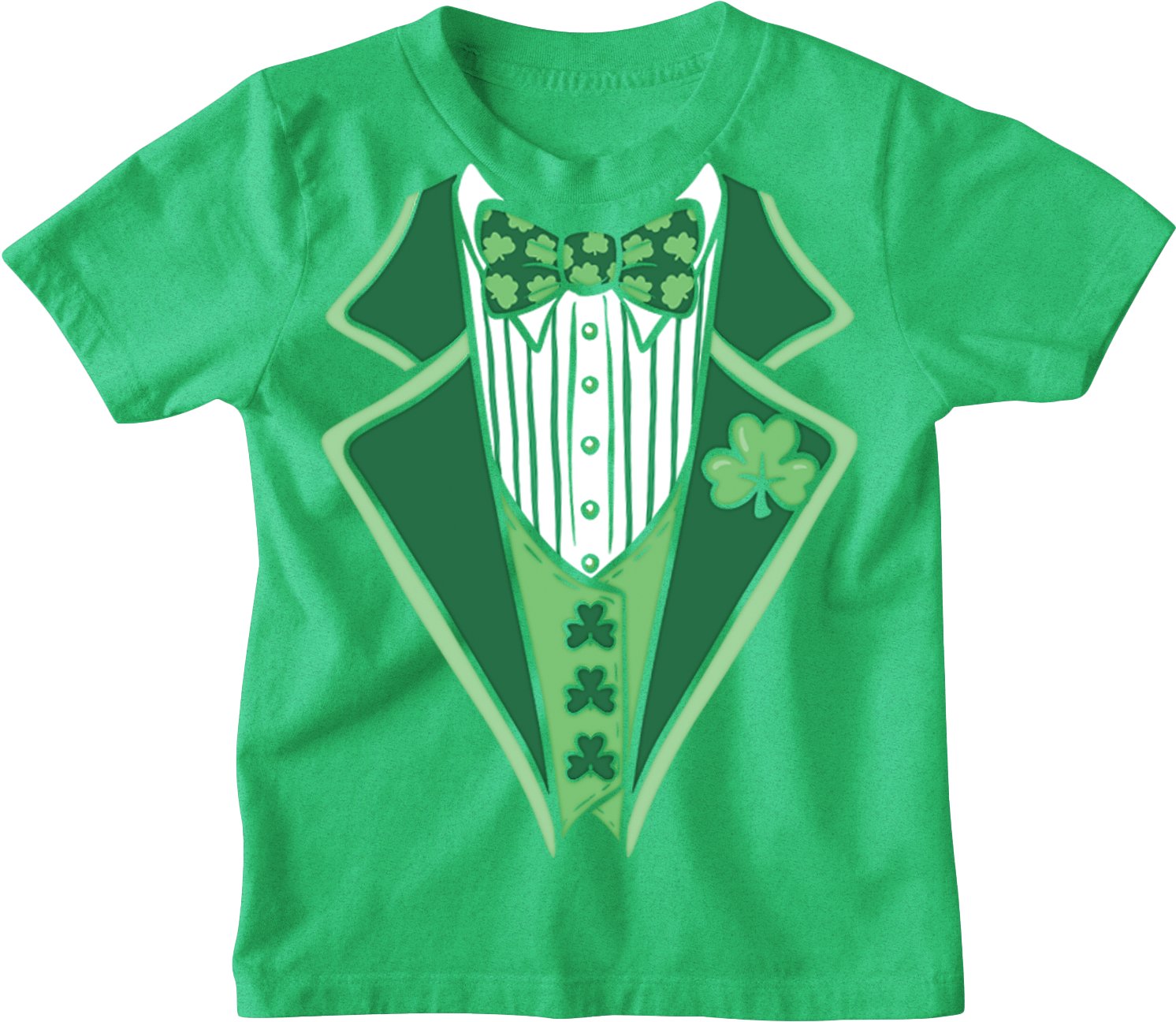 Irish Shamrock Kids Tees St. Patrick's Day T-Shirt Boys Girls Ireland Pride