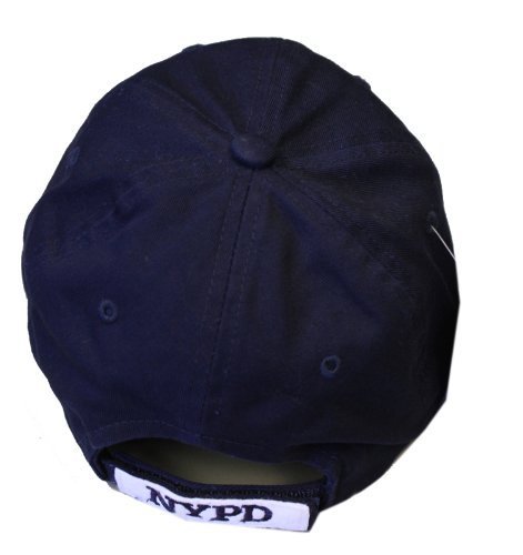 Men's NYPD Baseball Hats (Navy, White 3d Letters)