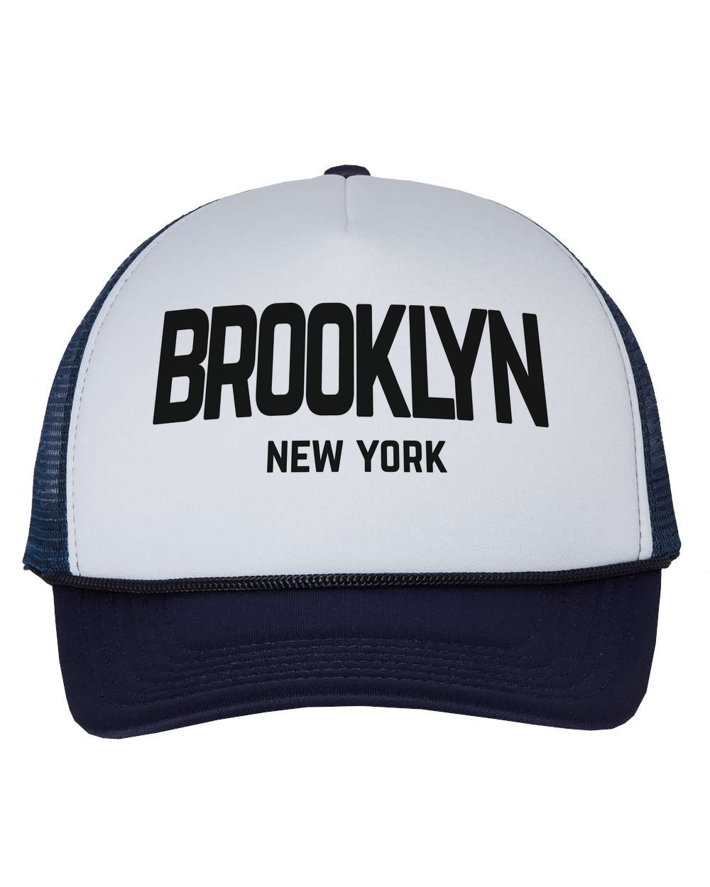 Brooklyn New York Retro Design Trucker Baseball Hat