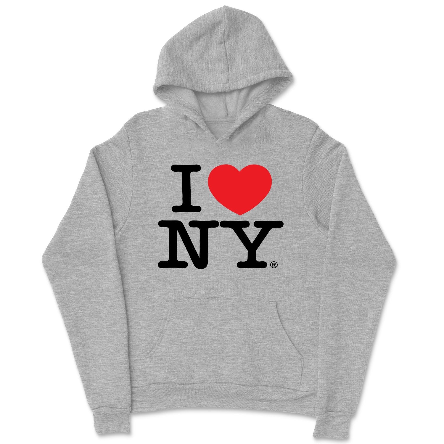 I Love NY Kids Hoodie Sweatshirt Officially Licensed (Youth, Turquoise)