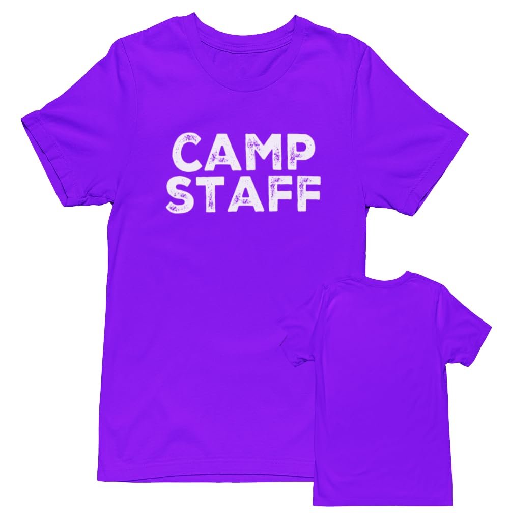Professional Event T-Shirt - Rustic Design for Staff (Front Only, NR-G) Soft Cotton Tees