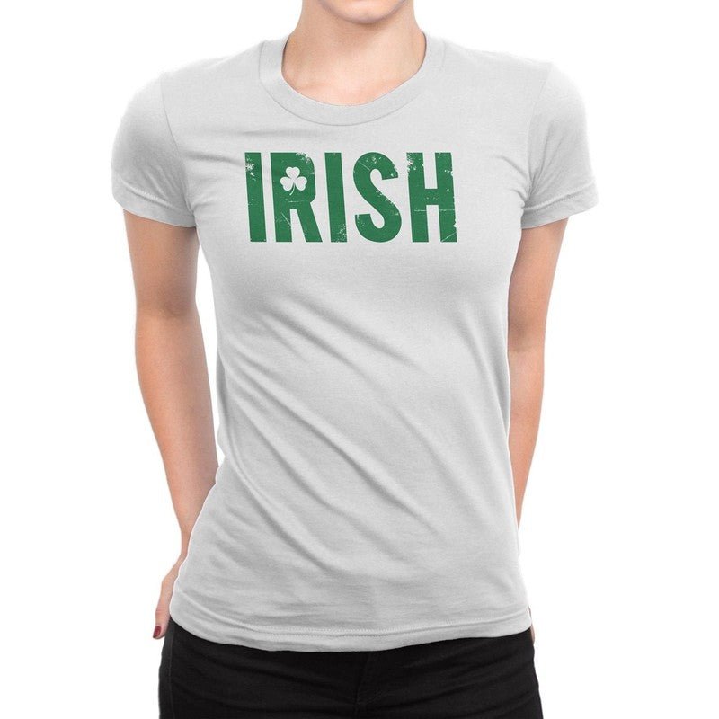 LM-IMAGE-74977983-Irish Shamrock Clover Tee Ladies T-Shirt Womens Vintage Girls Retro
