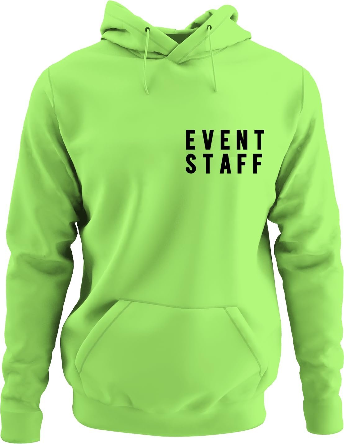 NYC FACTORY Mens EVENT STAFF Cotton Fleece Pullover Hoodie Sweatshirt