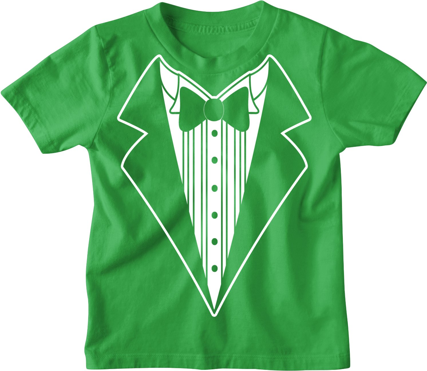 Kids Funny Tuxedo Tee T-Shirt Boys & Girls Formal Tux Tee Youth