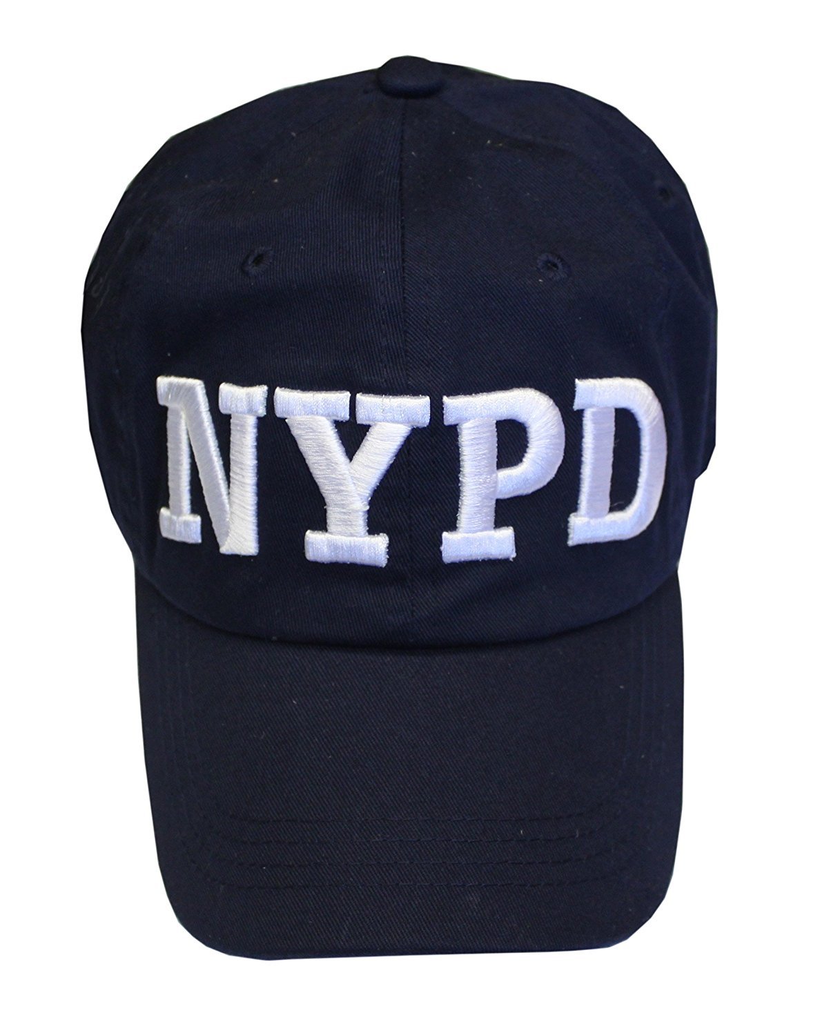 NYPD Baseball Hat New York Police Department Navy & White One Size
