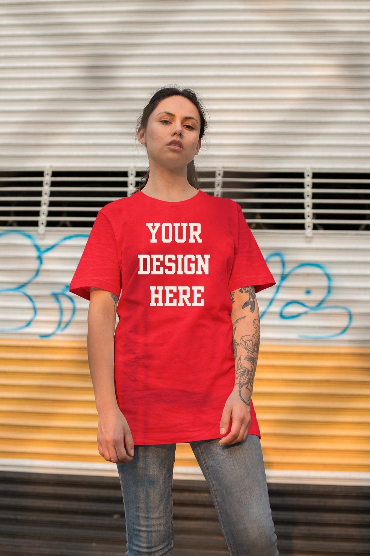 Medium Your Design Here Custom T-Shirt