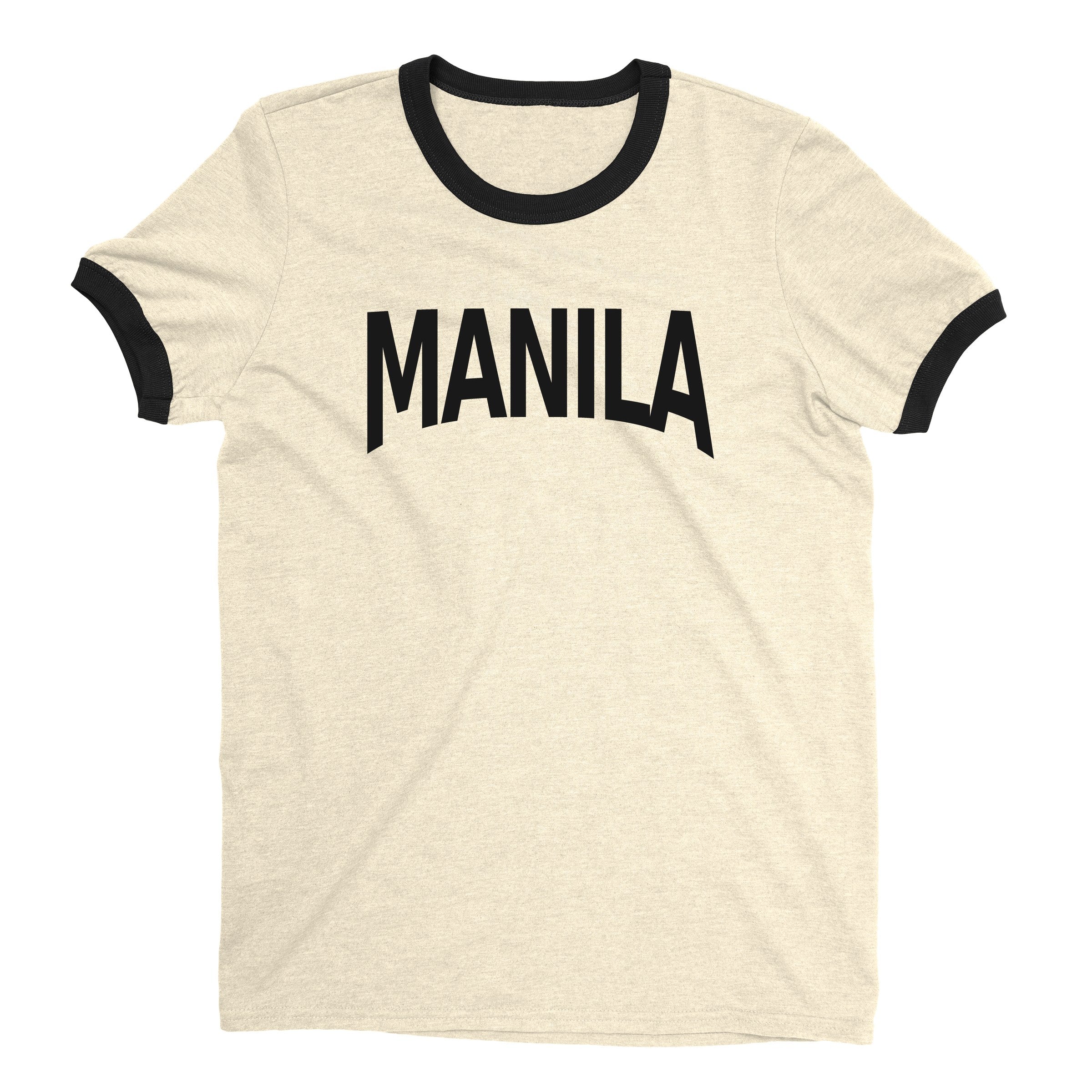 Manila Ringer Tee — Natural