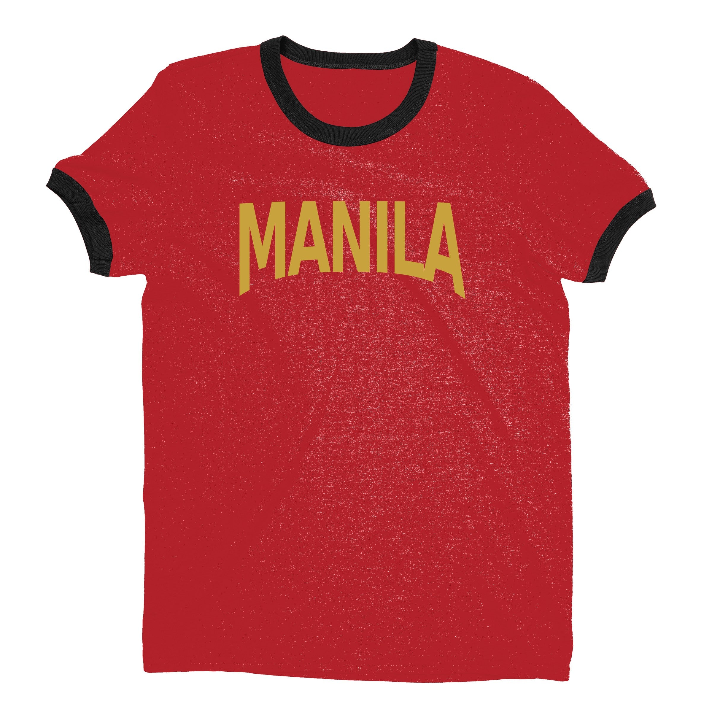 Manila Ringer Tee — Red