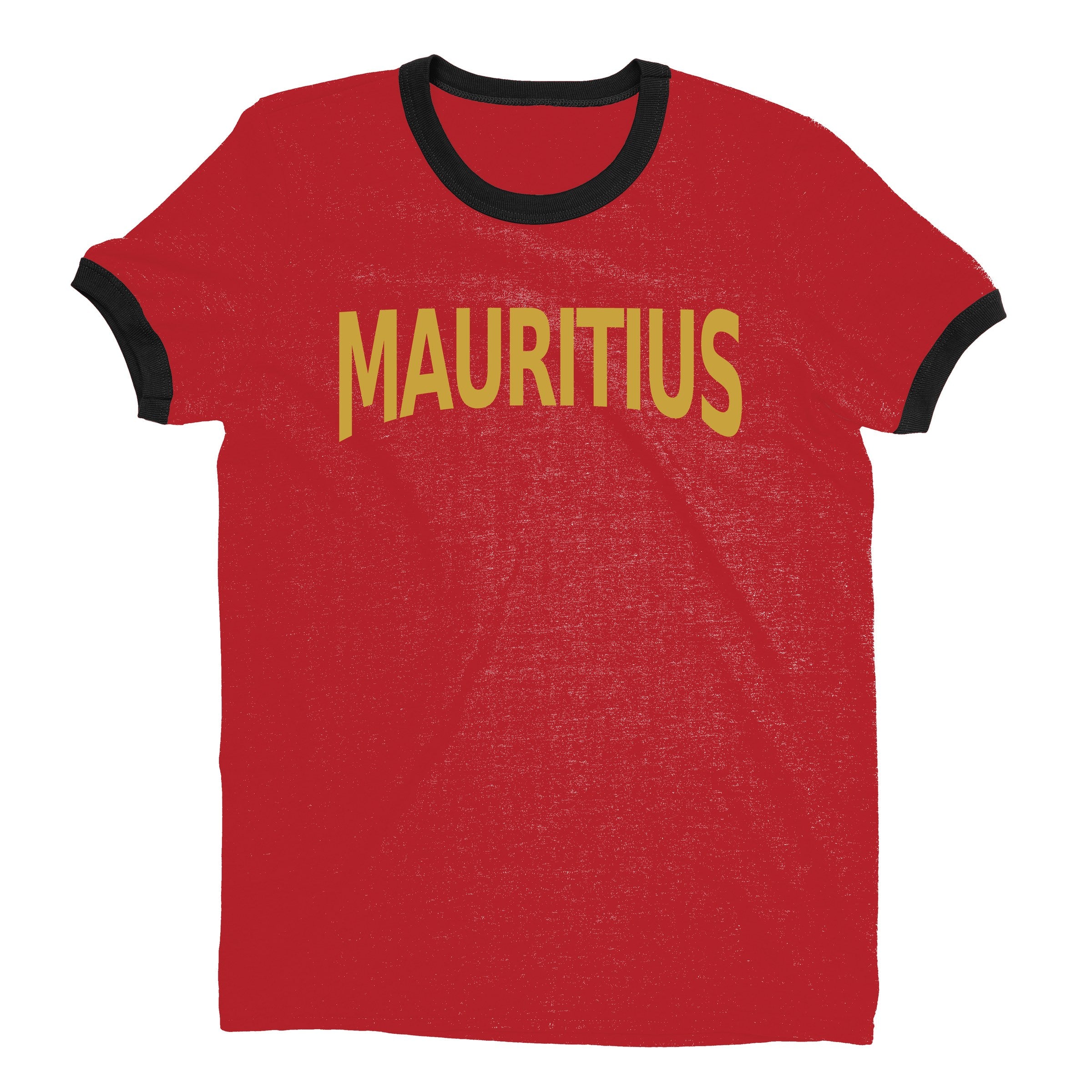 Mauritius Ringer Tee — Red
