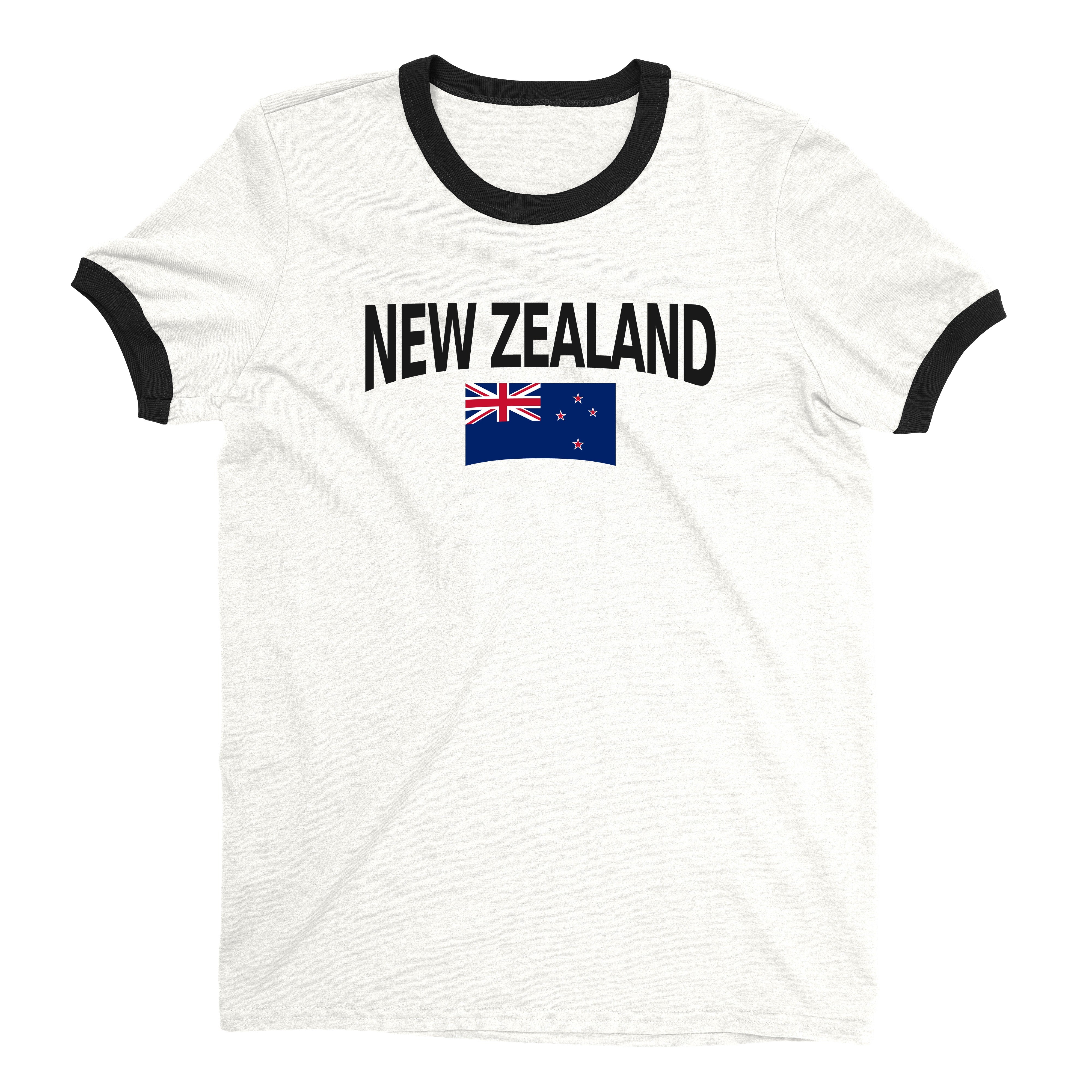 New Zealand World Cup Ringer Tee Unisex T-Shirt -- NYC Factory