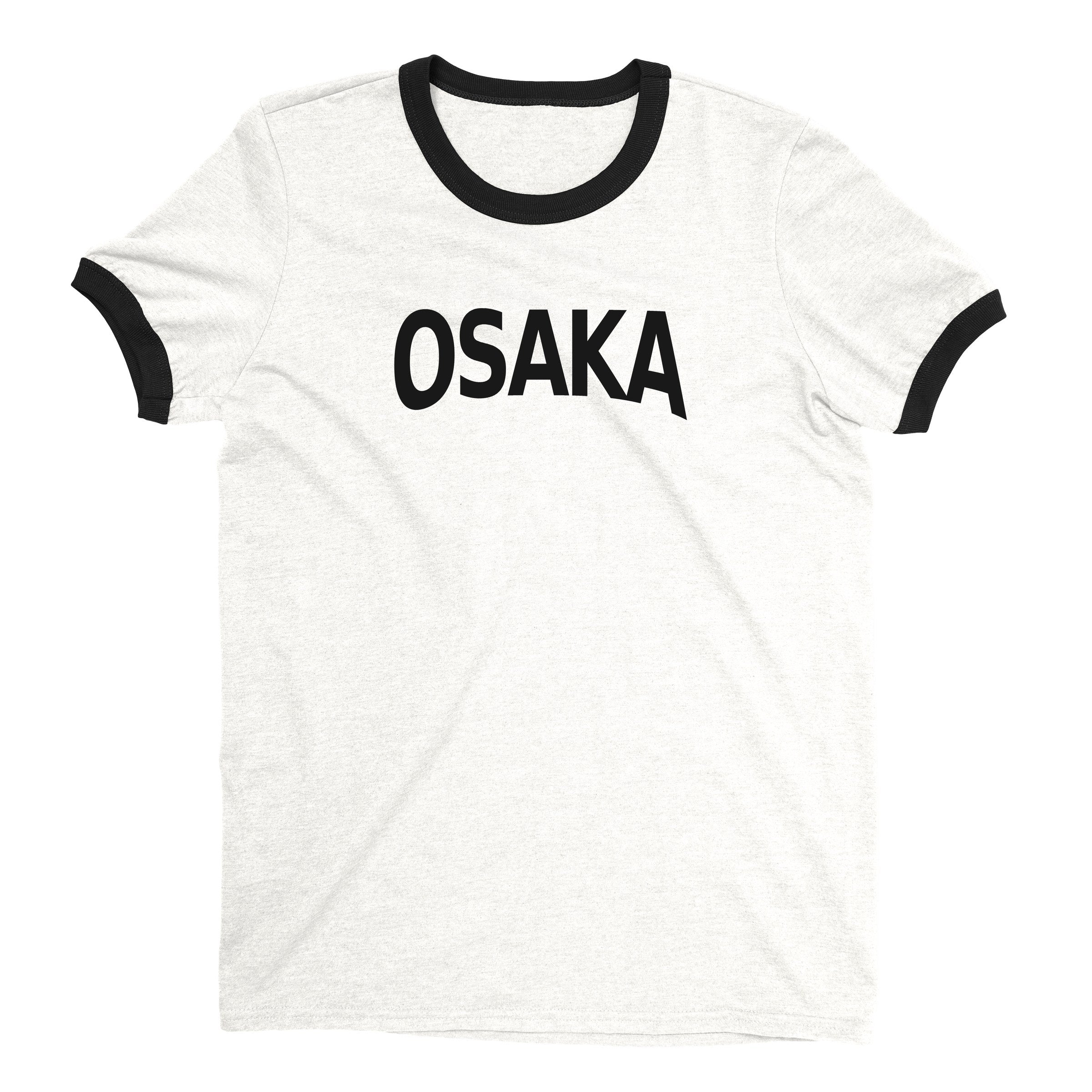 Osaka Ringer Tee — White