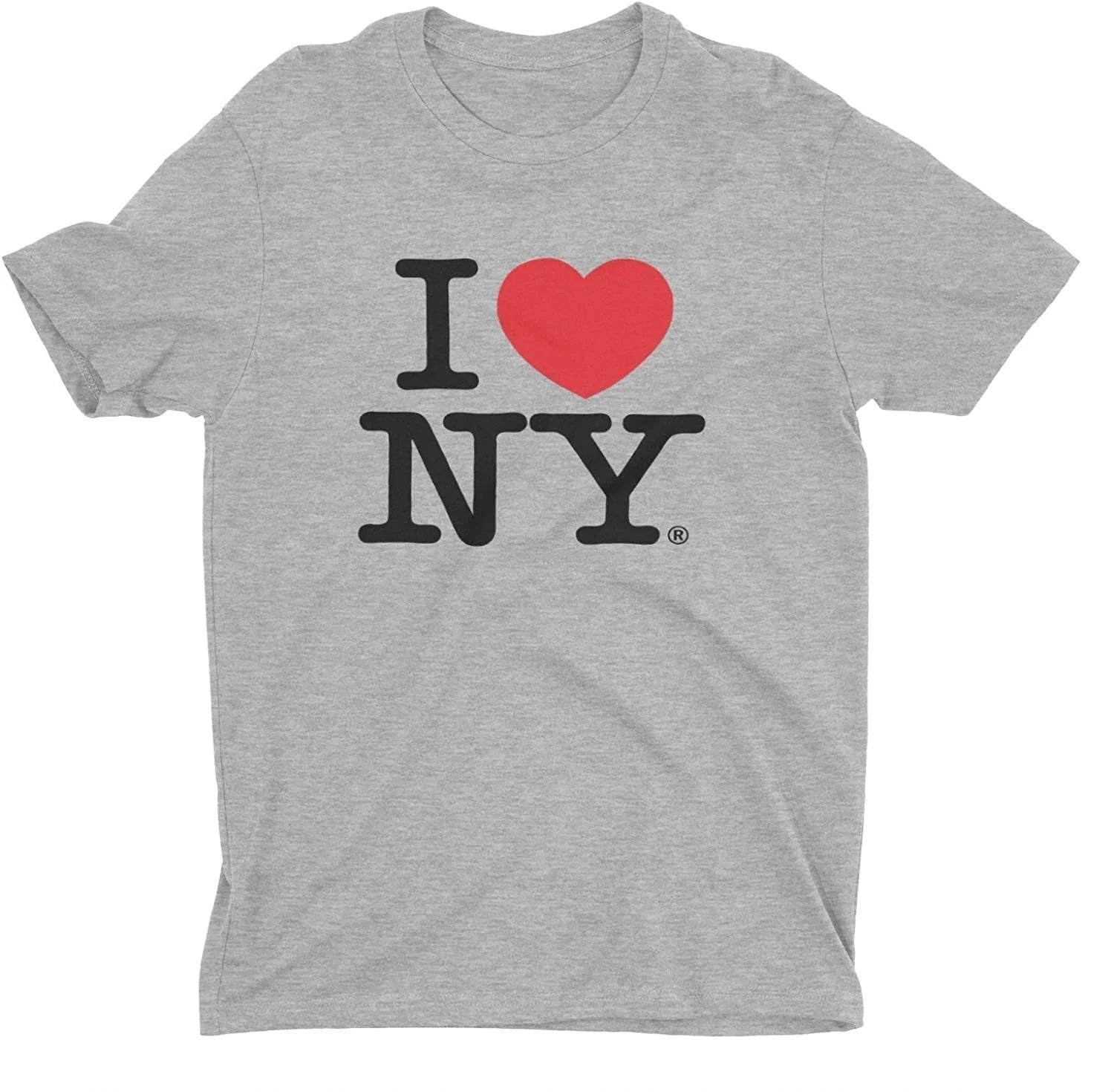 I Love NY Retro Vintage Tee Heather Gray
