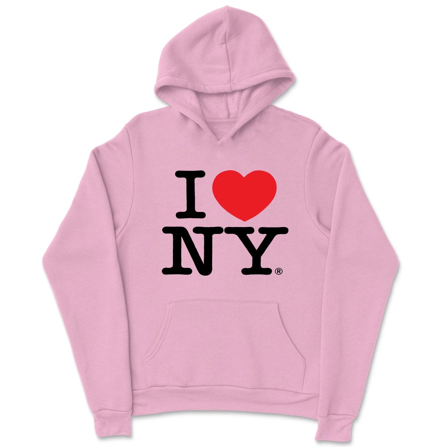 I Love NY Kids Hoodie Sweatshirt Officially Licensed (Youth, Turquoise) - NYC Factory