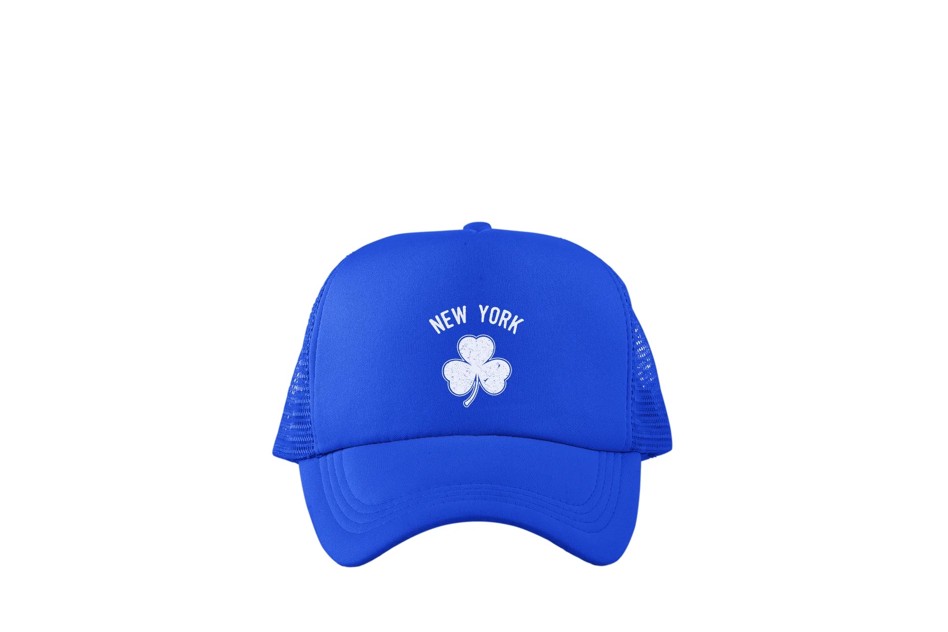 New York City Irish Shamrock Design Trucker Baseball Hat