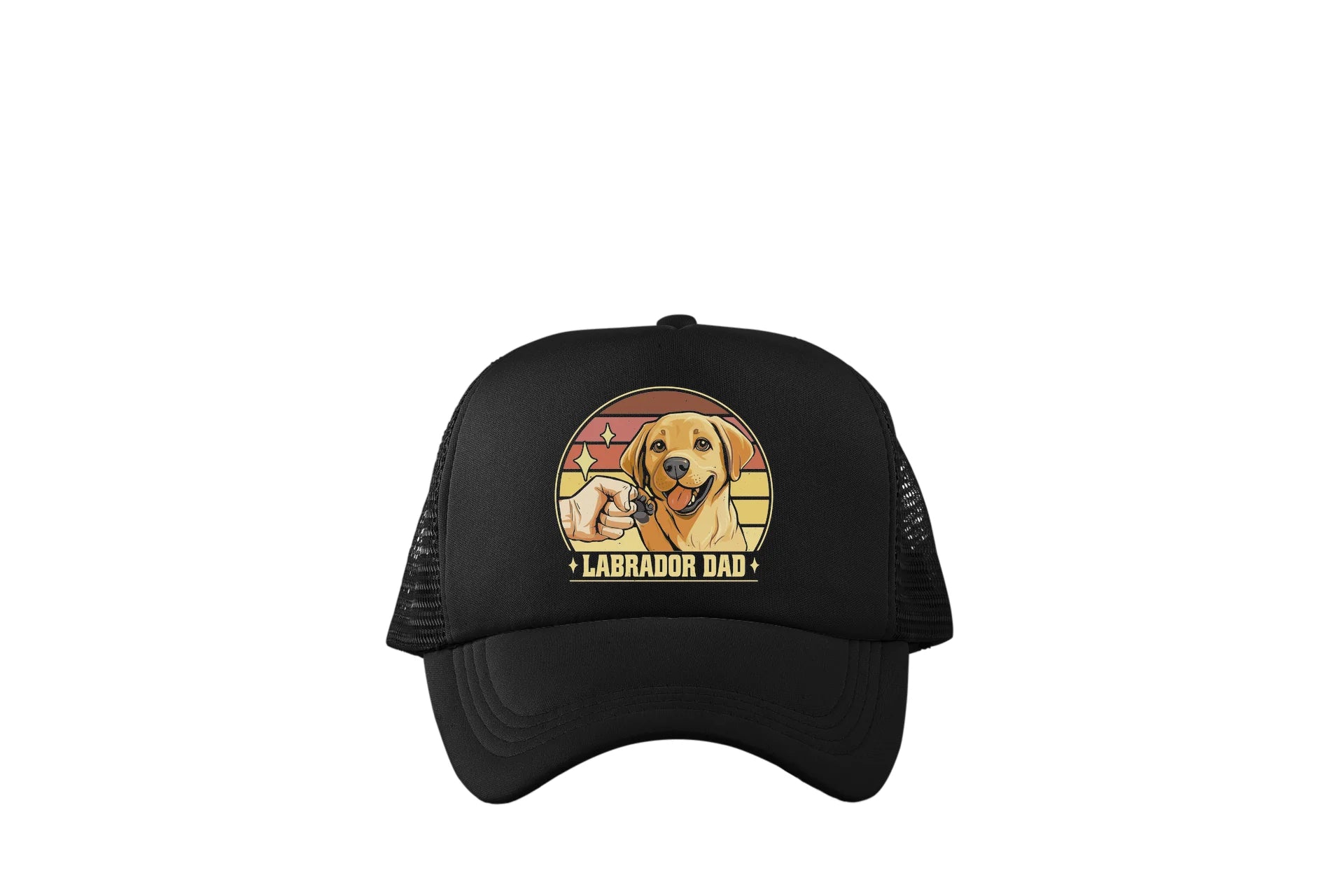 Labrador Dad Dog Father Design Trucker Baseball Hat