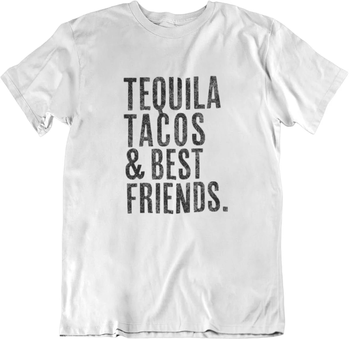 Men's Cinco De Mayo T-Shirt Taco Y Tequila Tee Short Sleeve