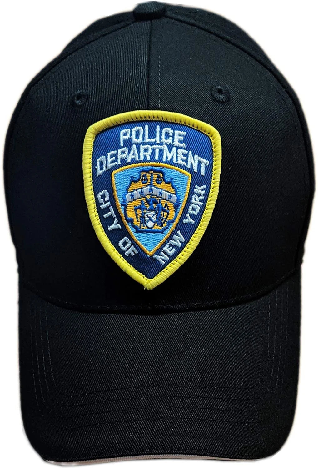 Men's NYPD Baseball Hats (Light Blue, 3d Letters) - NYC Factory