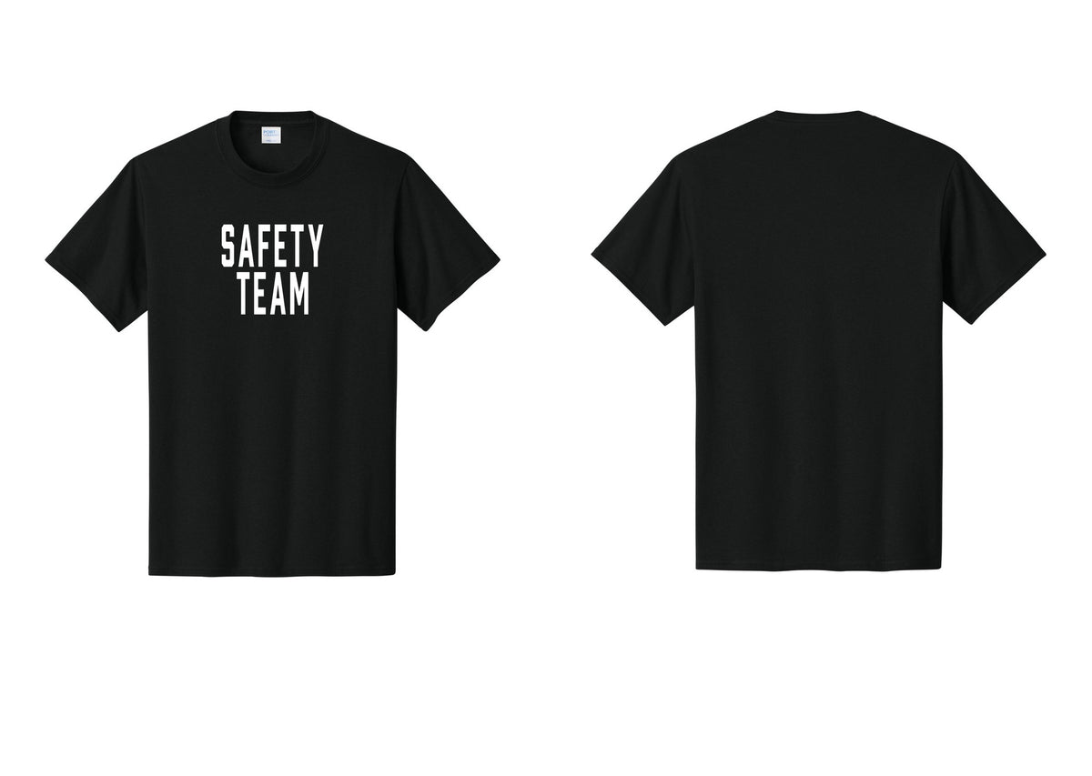 NYC Factory Safety Team T-Shirt for Events, Venues & Volunteers (Classic) - Front Only - Black