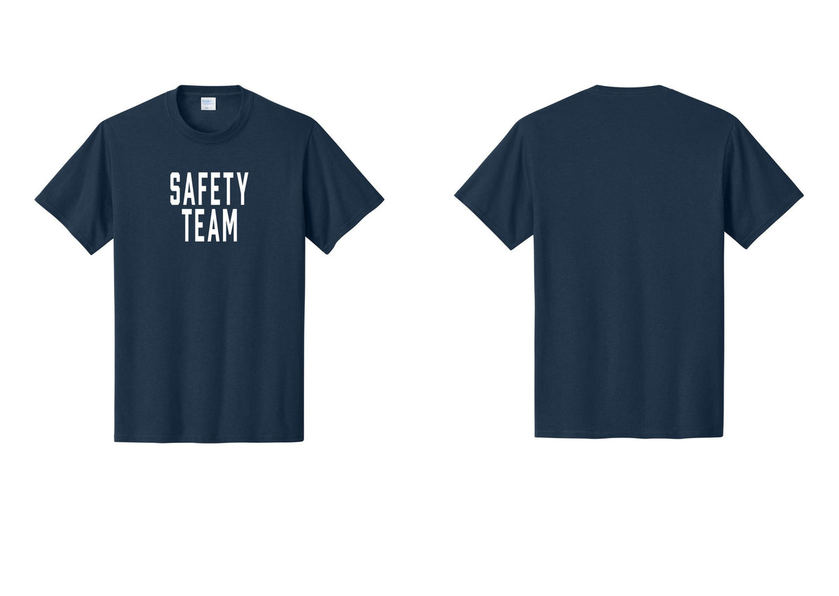 NYC Factory Safety Team T-Shirt for Events, Venues & Volunteers (Classic) - Front Only - Navy