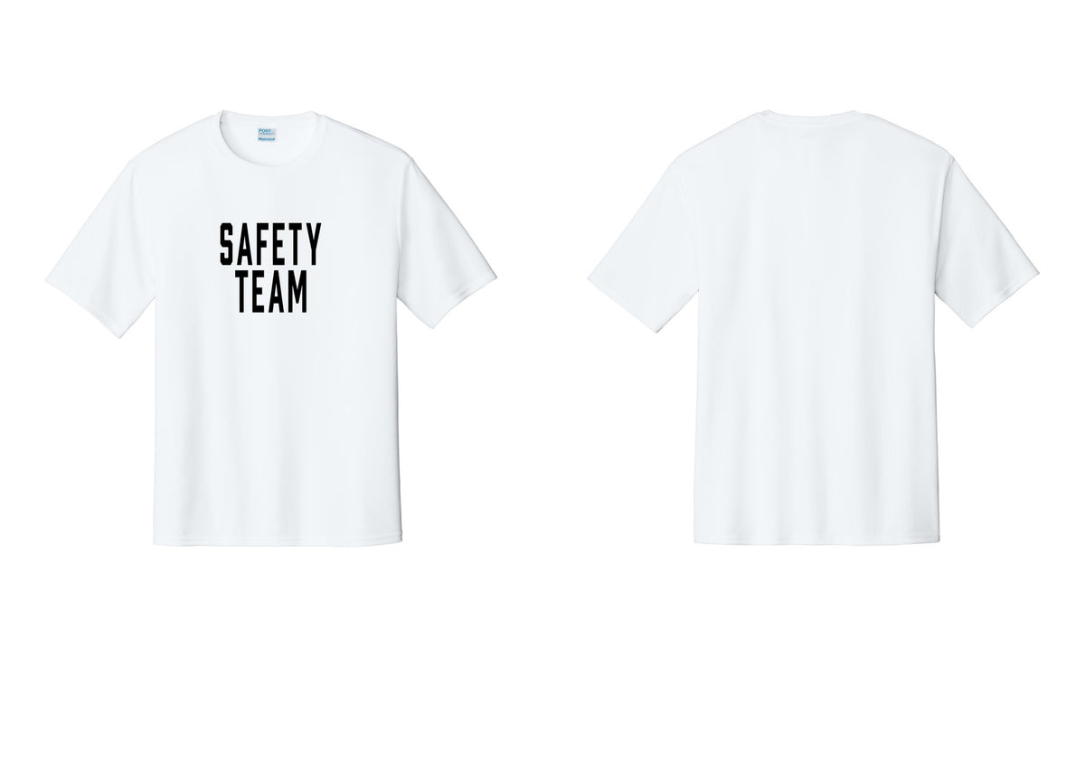 NYC Factory Safety Team Performance T-Shirt (Classic) - Front Only - White