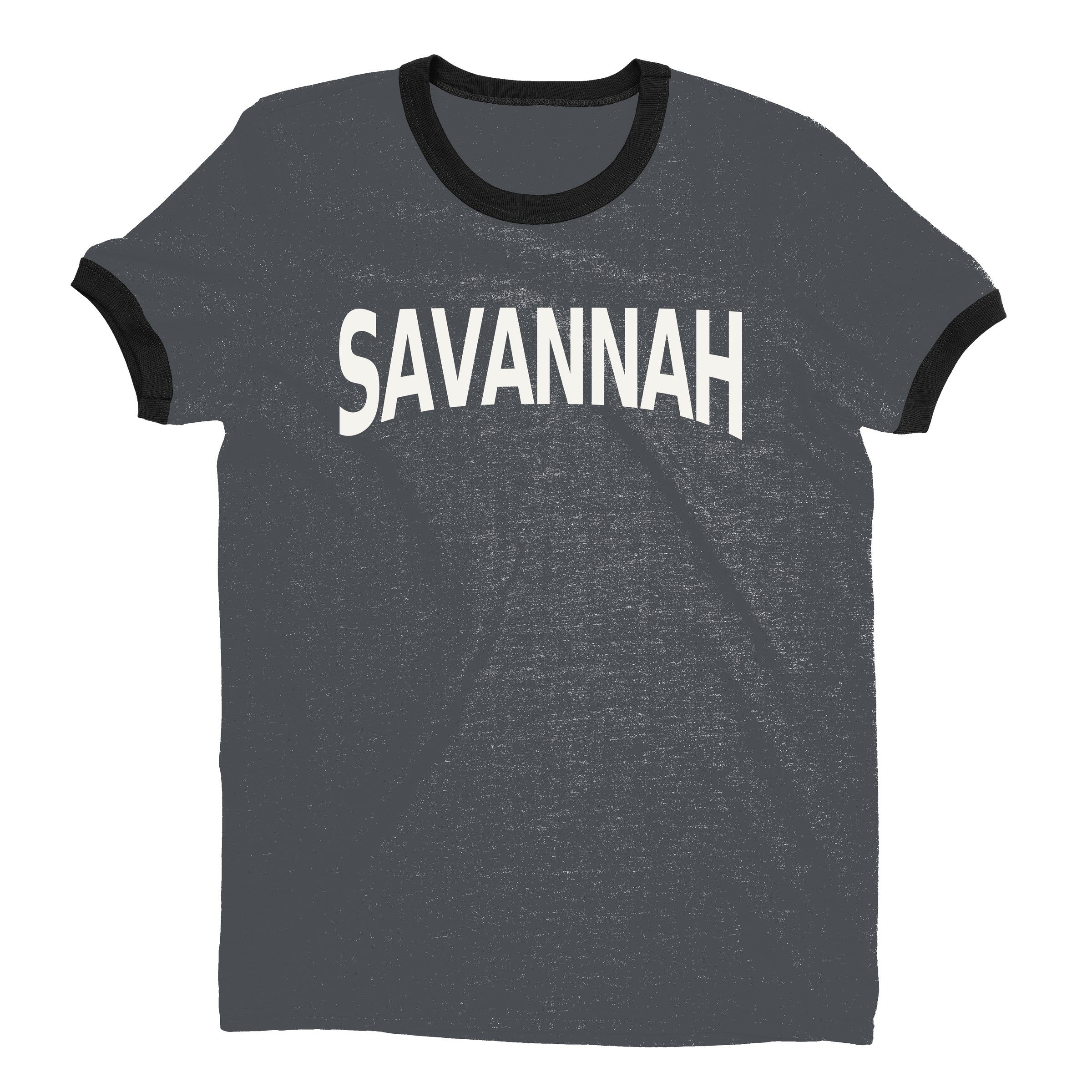 Savannah Ringer Tee — Dark Heather