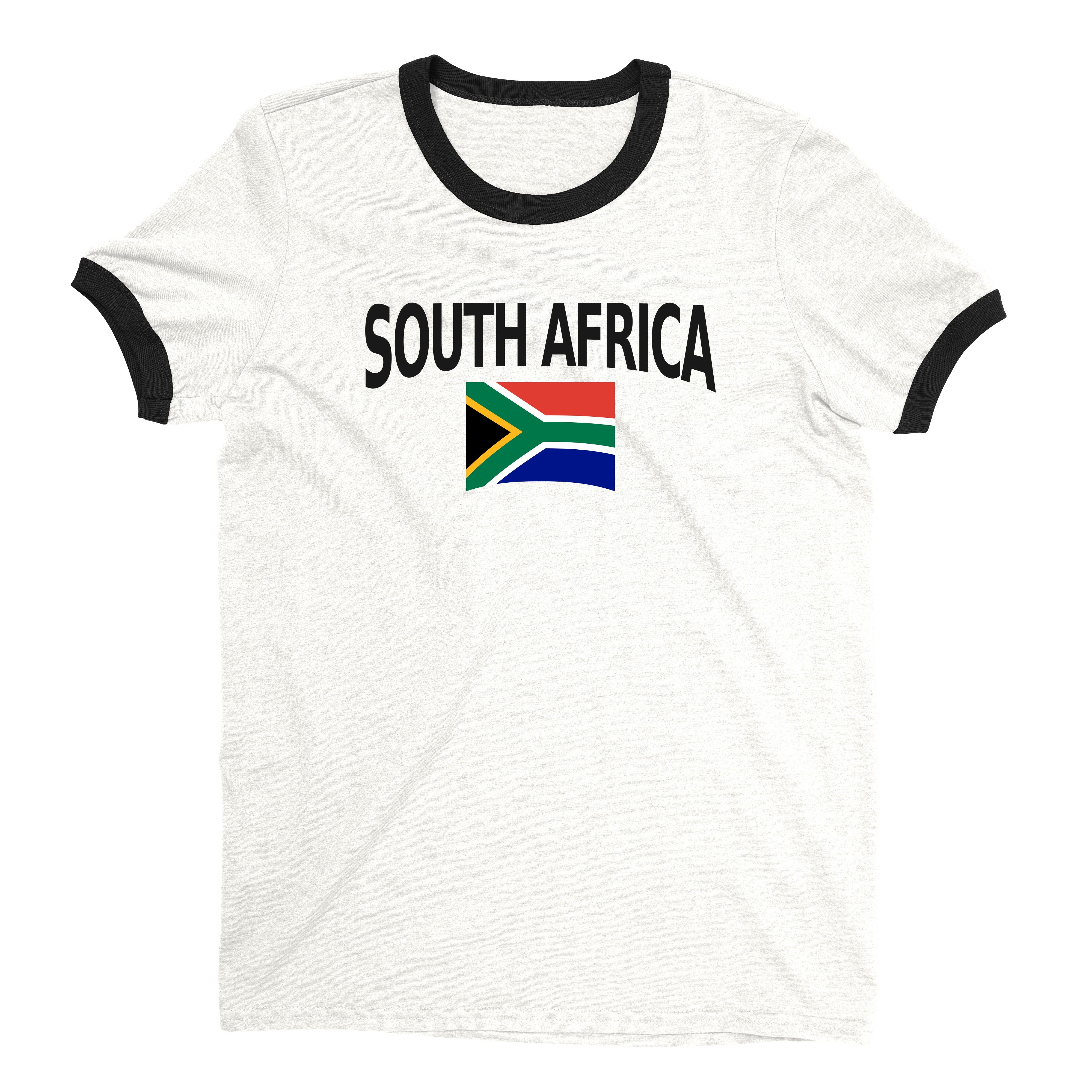 South Africa World Cup Ringer Tee Unisex T-Shirt -- NYC Factory