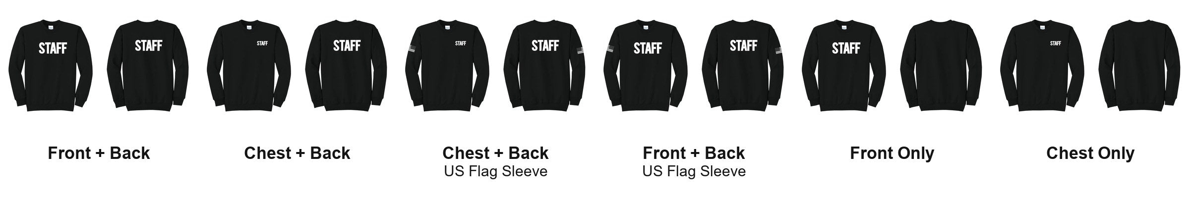 STAFF print layouts