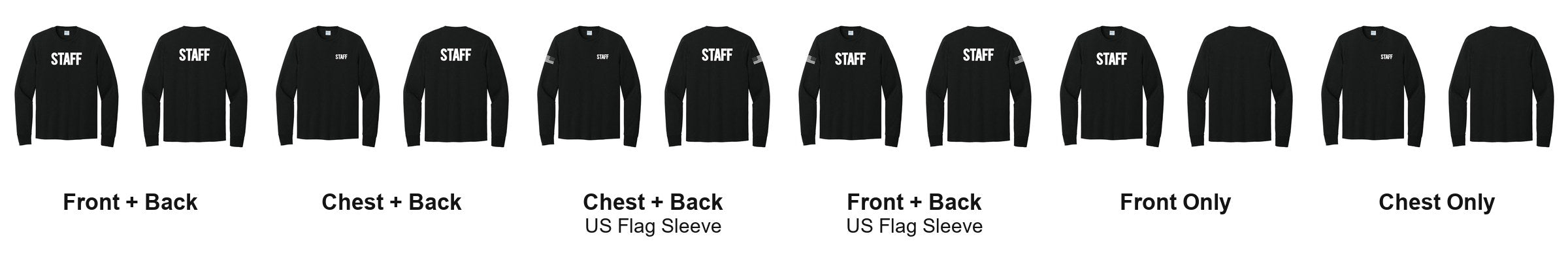 STAFF print layouts