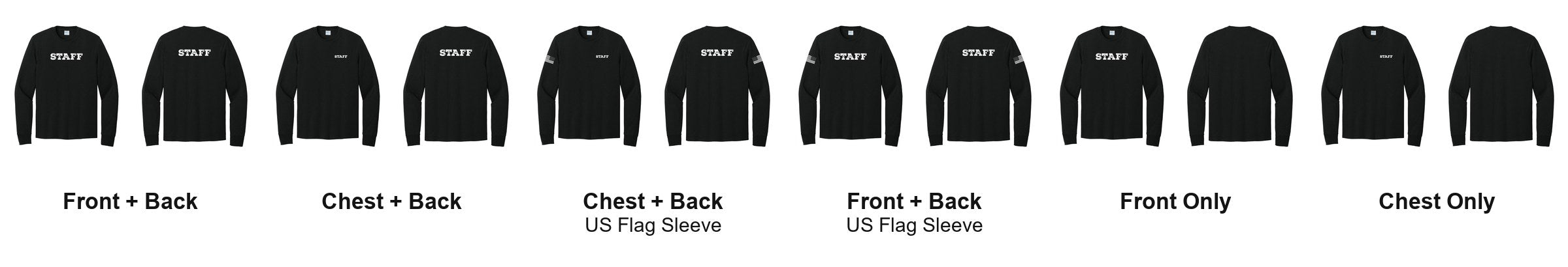 STAFF print layouts
