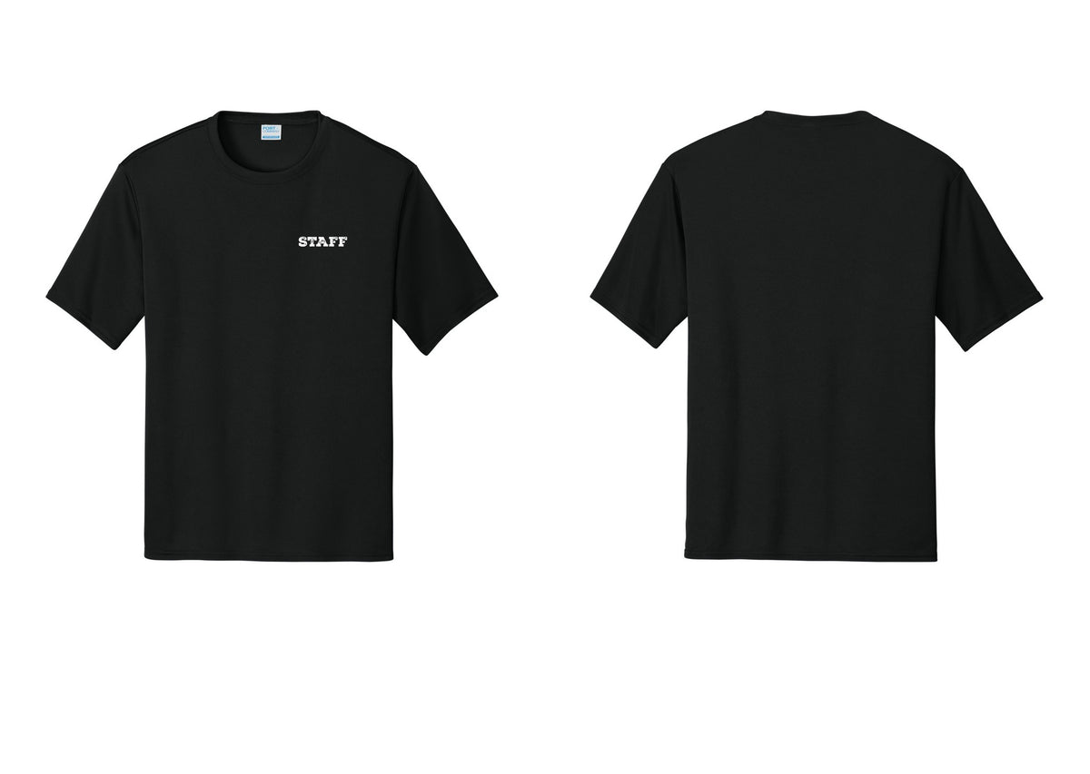 NYC Factory Staff Performance T-Shirt (Rustic) - Chest Only - Black
