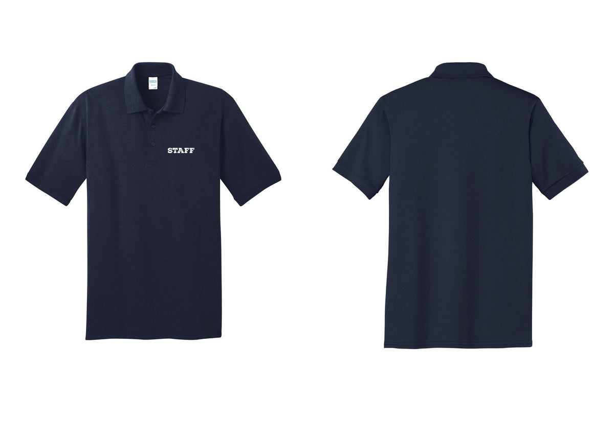 NYC Factory Staff Polo Shirt (Rustic) - Chest Only - Navy