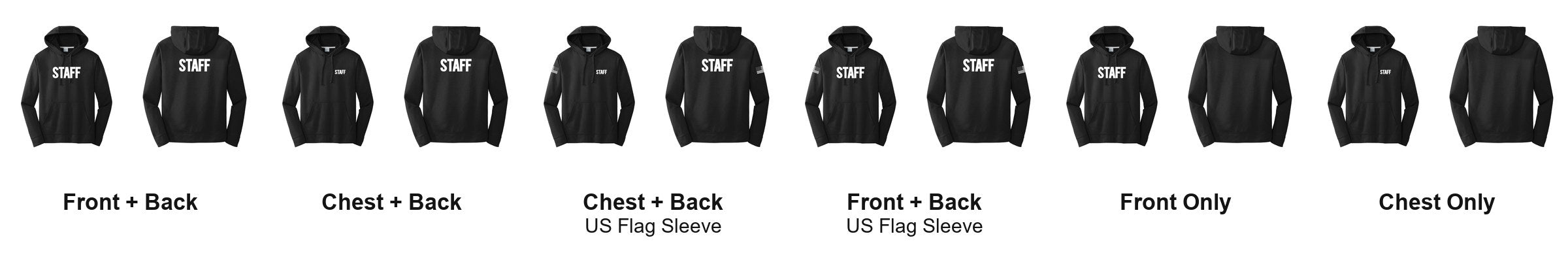STAFF print layouts