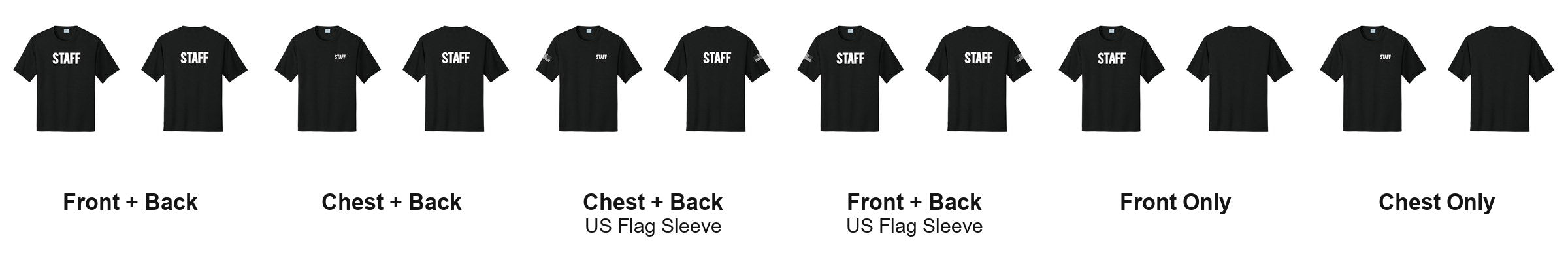 STAFF print layouts