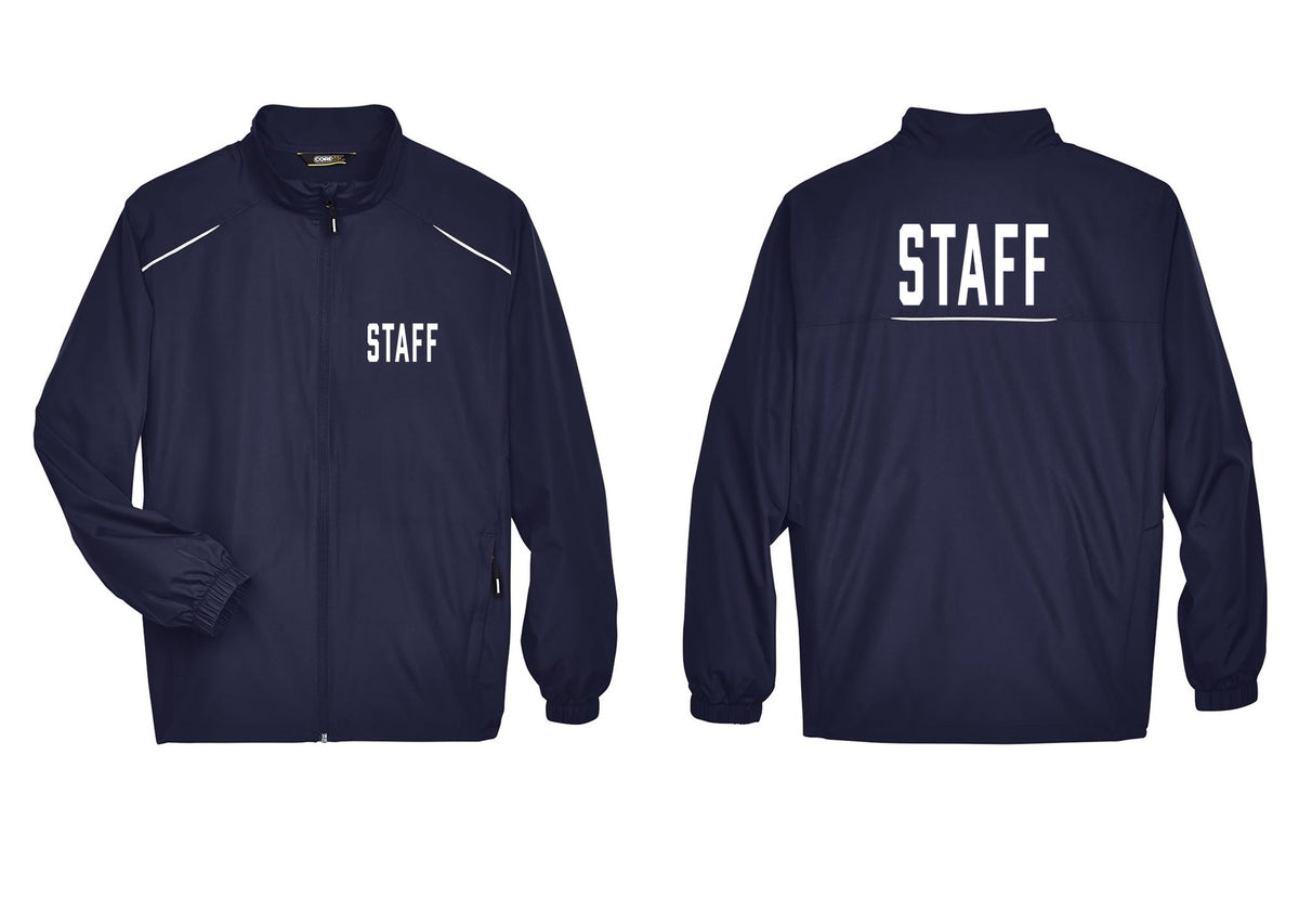 NYC Factory Staff Reflective Lightweight Jacket (Classic) - Chest + Back - Classic Navy