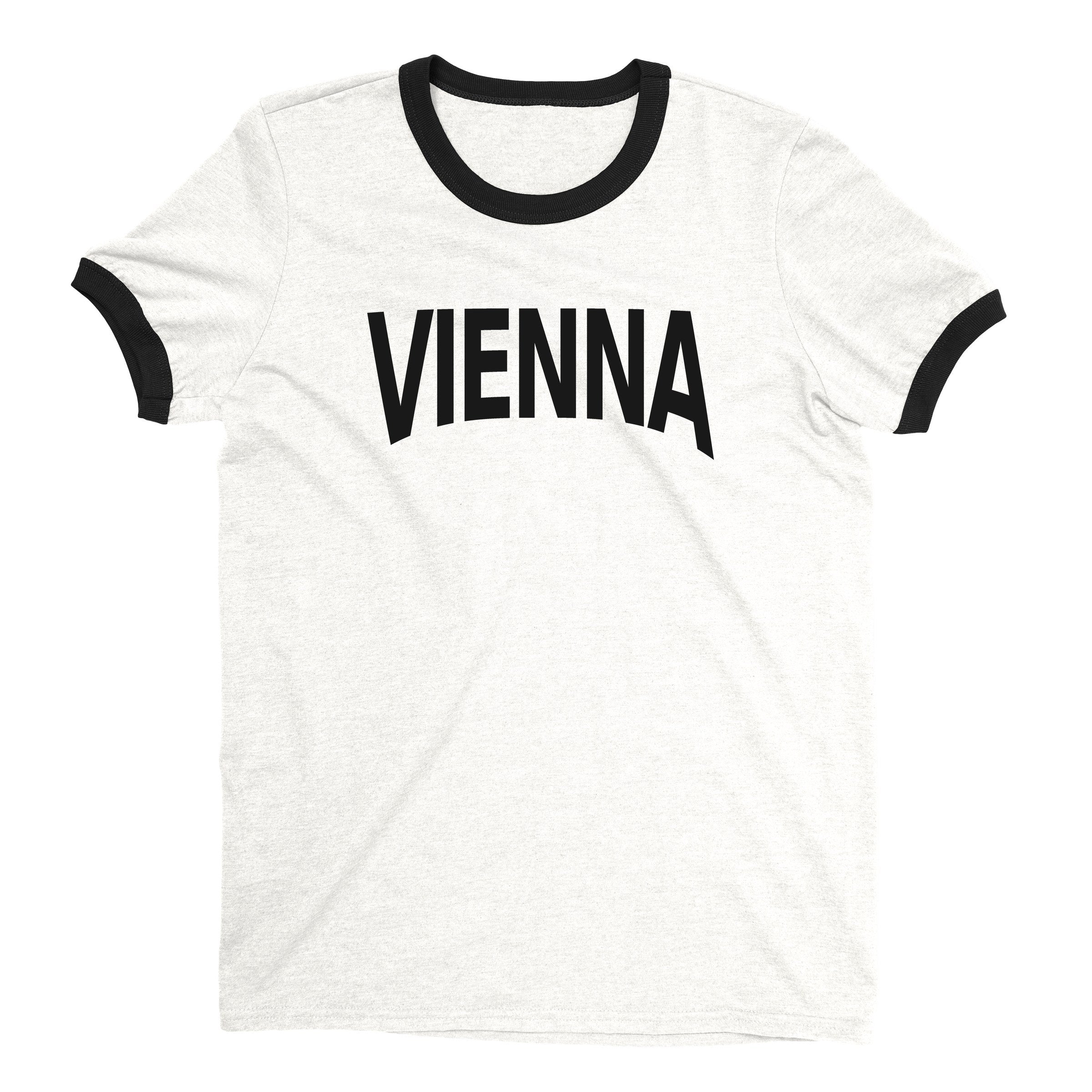 Vienna Ringer Tee — White