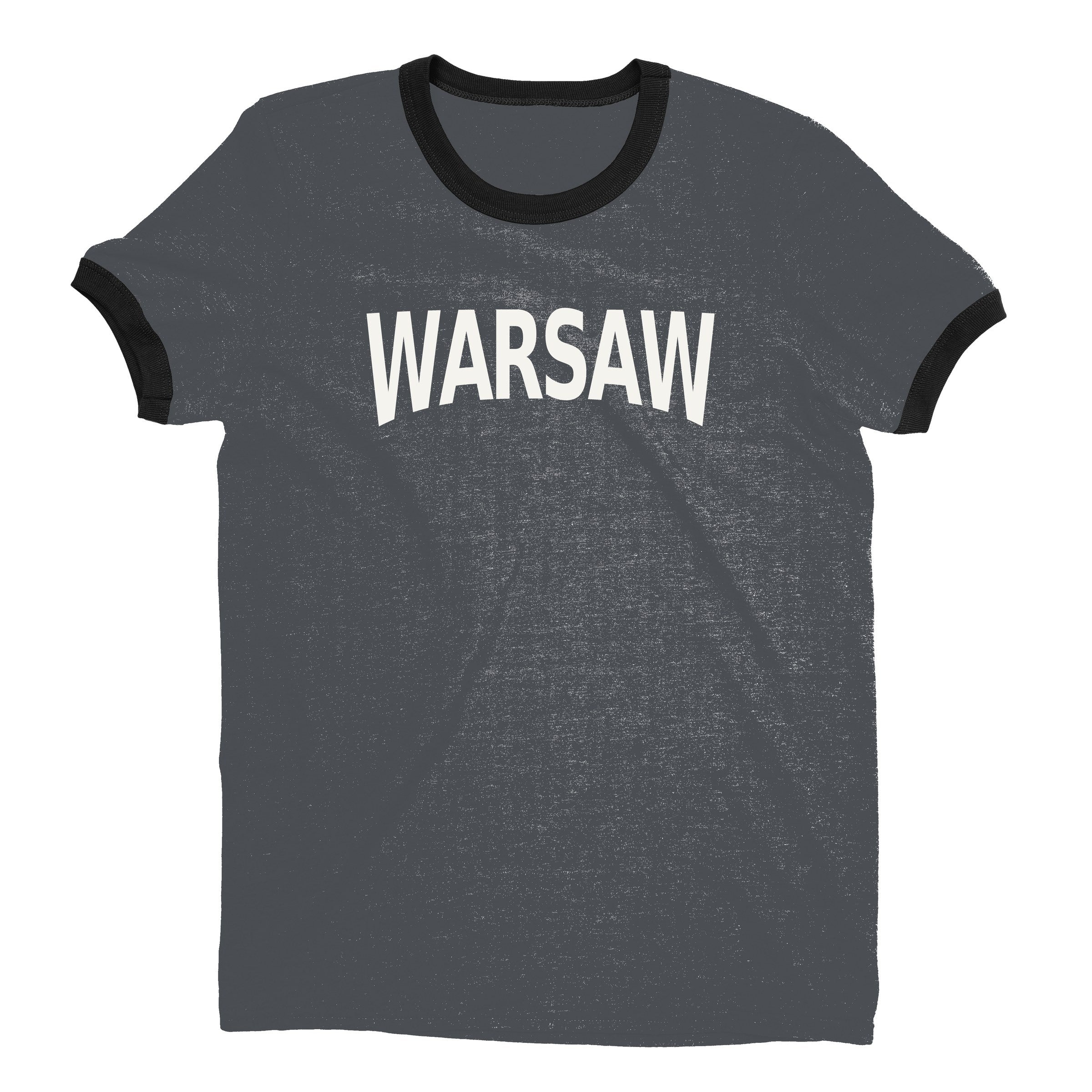 Warsaw Ringer Tee — Dark Heather