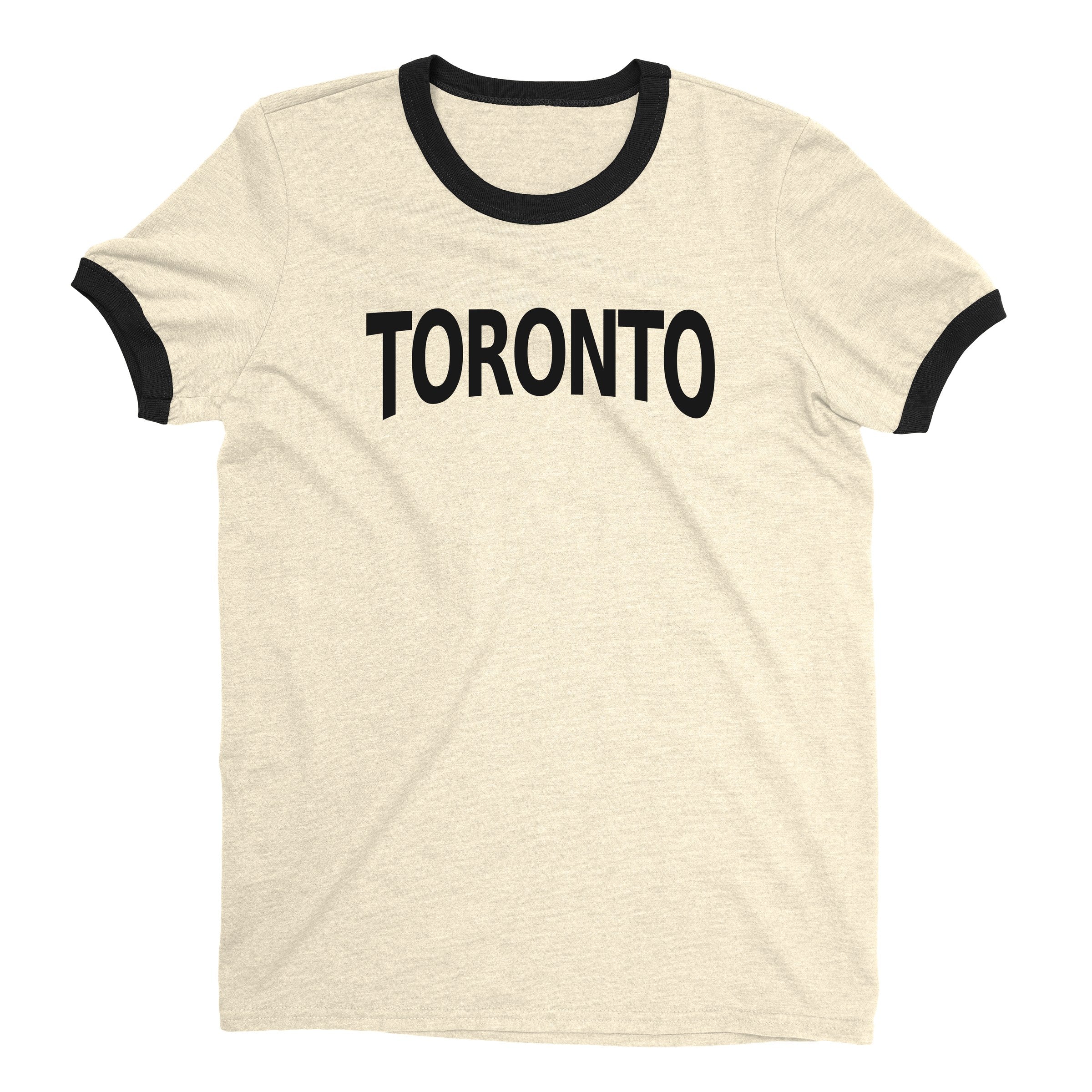 Toronto Ringer Tee — Natural